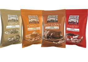 USA: Boulder Canyon launches Thanksgiving dinner themed crisps