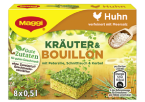 Germany: Nestle unveils herb-topped stock cubes
