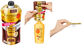 Japan: Kao develops ‘easy refill’ haircare pack