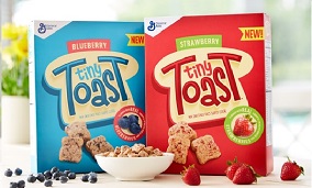 USA: General Mills launches Tiny Toasts cereal brand