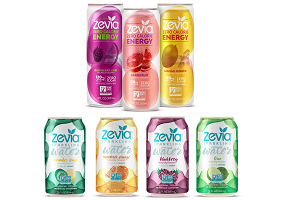 USA: Zevia expands into energy drinks and sparkling water